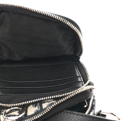 Christian Dior Oblique Crossbody Bag Blue 5 of 9