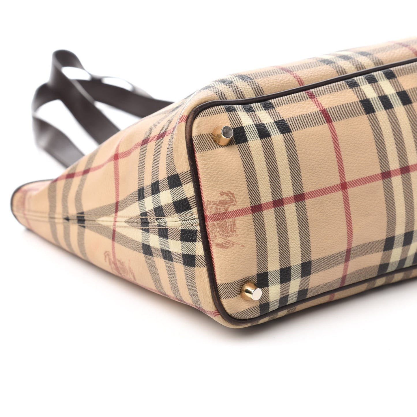 Haymarket Check Medium Regent Tote Chocolate