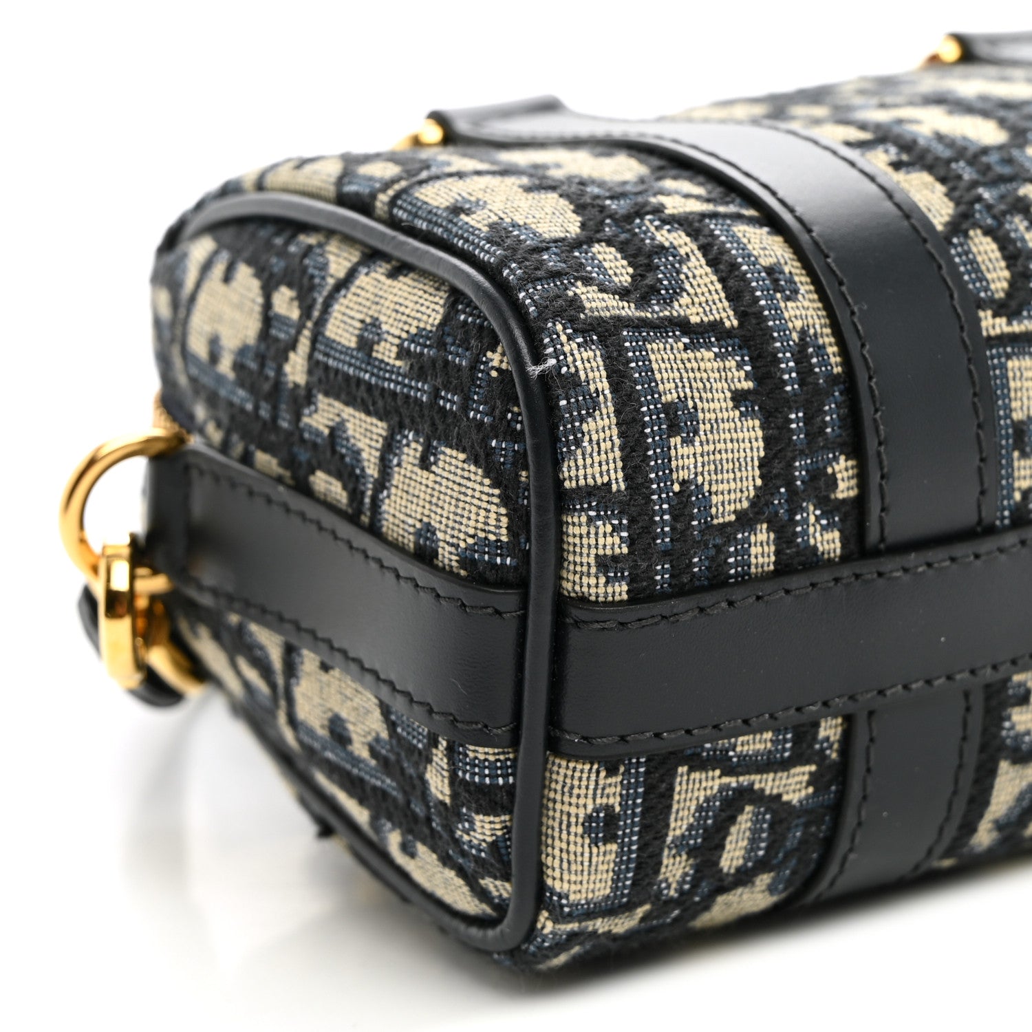 Christian Dior Oblique Nano Groove 17 Bag Blue 8 of 9