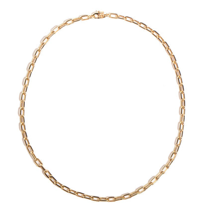 Cartier 18K Yellow Gold 5mm Spartacus Chain Necklace 1 of 4