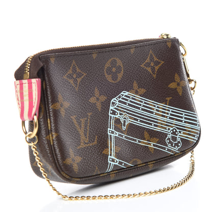 Louis Vuitton Monogram 2014 Christmas Animation Mini Pochette Accessories 3 of 10