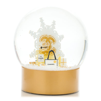 Chanel Glass N°5 Perfume Bottle Snow Globe 3 of 6