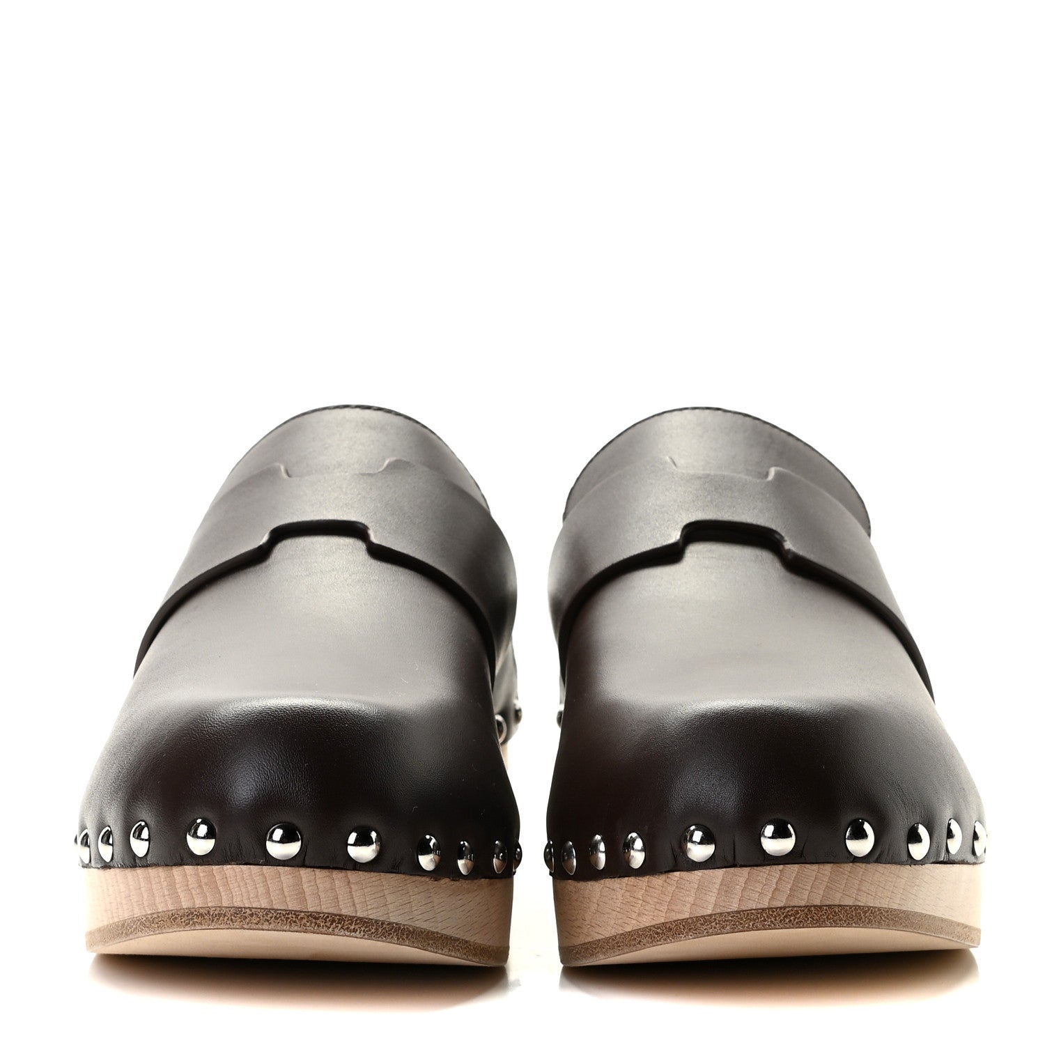 Hermes Calfskin Calya Mules 36 Cafe 3 of 9