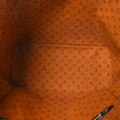 Louis Vuitton Monogram Giant Crafty Neverfull MM Creme Caramel 5 of 8