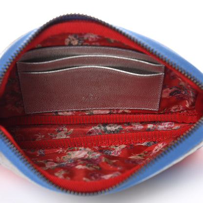 Gucci Laminated Nappa Trapuntata Zumi iPhone Case Rosso Marine Argento 5 of 8