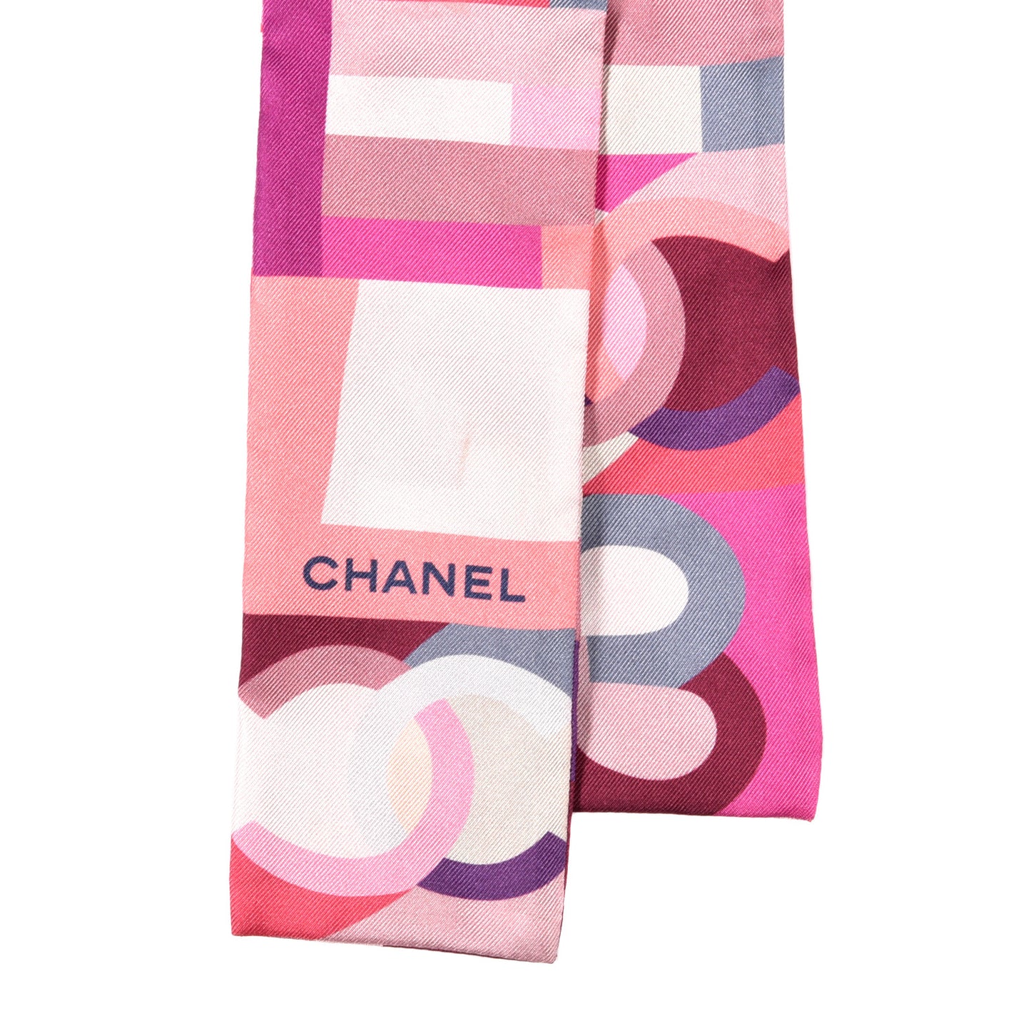 Silk CC Slim Bandeau Pink Purple Beige