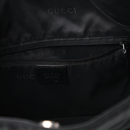 Gucci Nylon Bamboo Top Handle Hobo Black 8 of 10