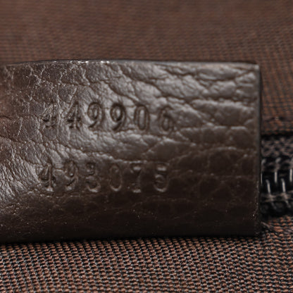 Gucci Monogram Travel Backpack Dark Brown 7 of 10