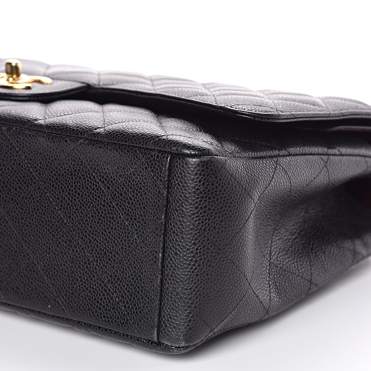 Chanel Caviar Quilted Maxi Double Flap Black 11 of 18