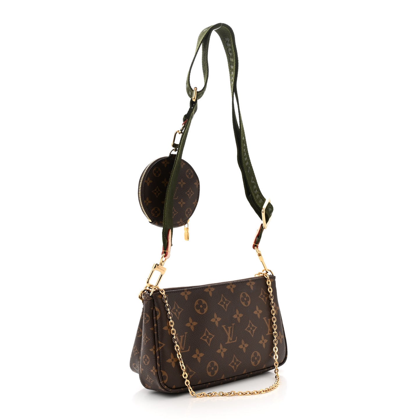 Monogram Multi Pochette Accessories Kaki