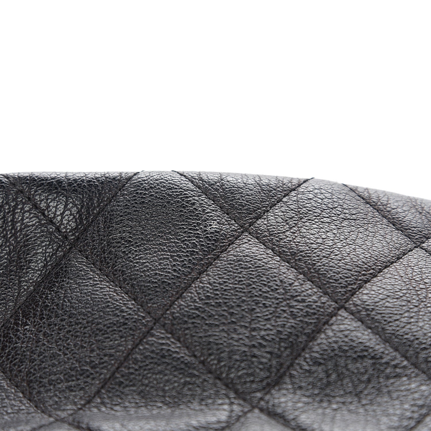 Chanel Calfskin Quilted Expandable Zip Flap Shoulder Bag Black 12 of 17