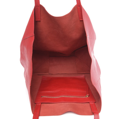 Celine Lambskin Horizontal Cabas Magenta 5 of 12