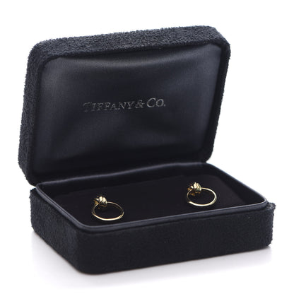 Tiffany 18K Yellow Gold Mini Paloma Picasso Melody Hoop Earrings 5 of 5