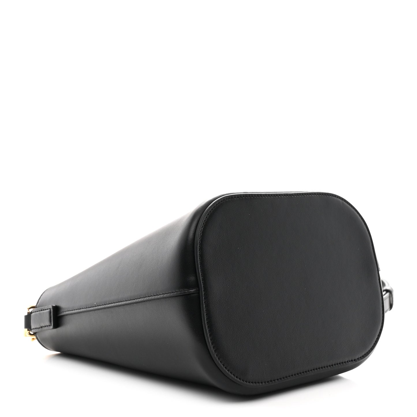 Smooth Calfskin Triomphe Small Louise Bag Black