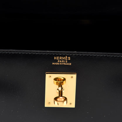 Hermes Box Kelly Sellier 32 Black 14 of 16