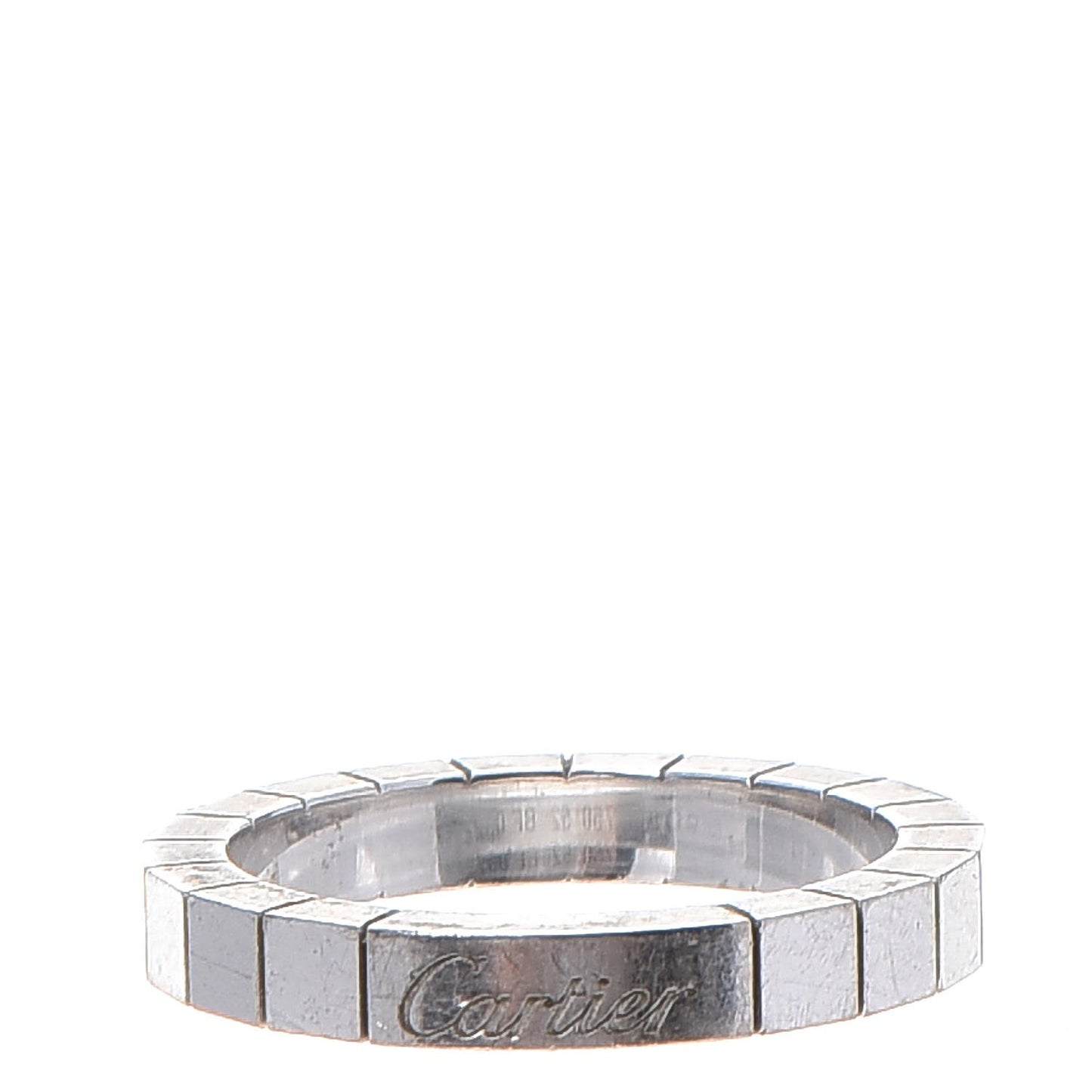 18K White Gold Lanieres Ring 52 6