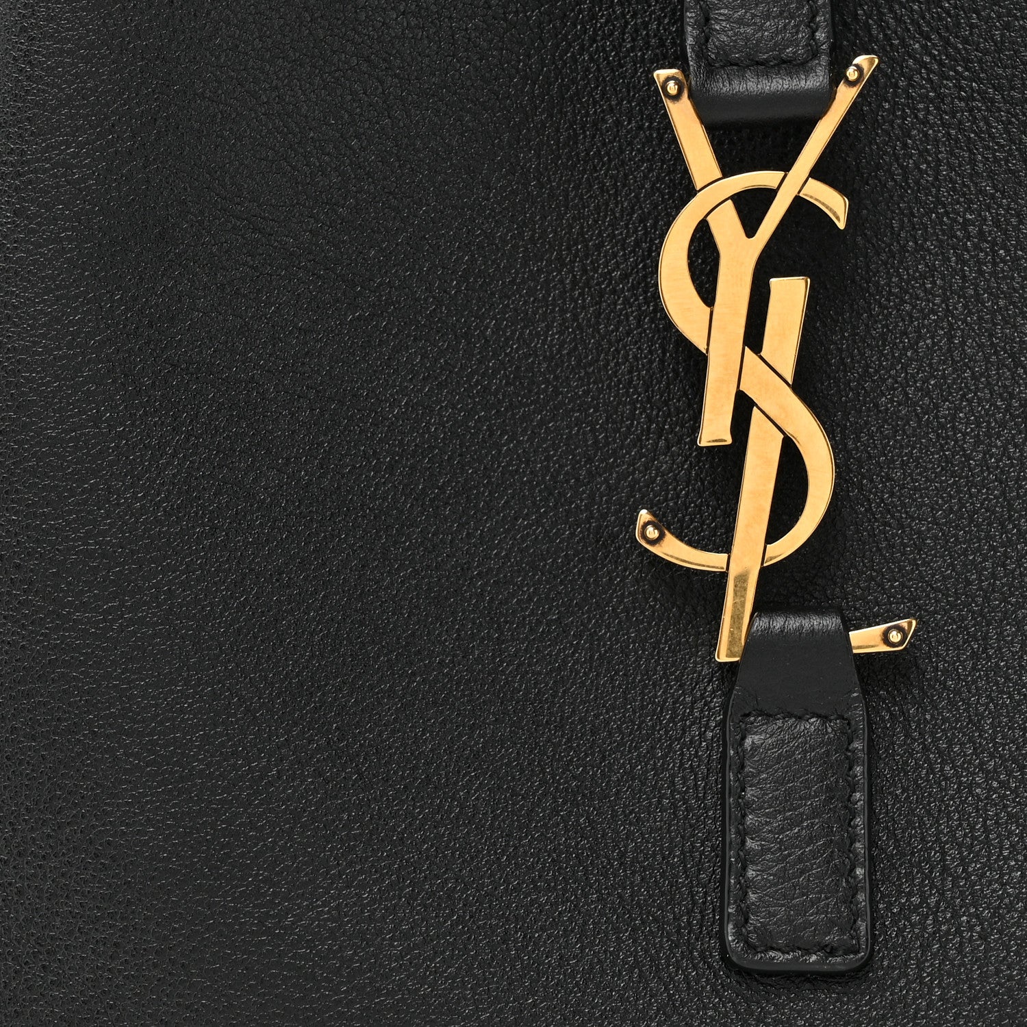 Saint Laurent Smooth Calfskin Small Le 5 A 7 Soft Hobo Black 8 of 12