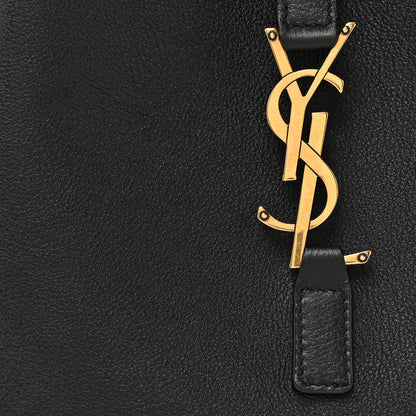 Saint Laurent Smooth Calfskin Small Le 5 A 7 Soft Hobo Black 8 of 12