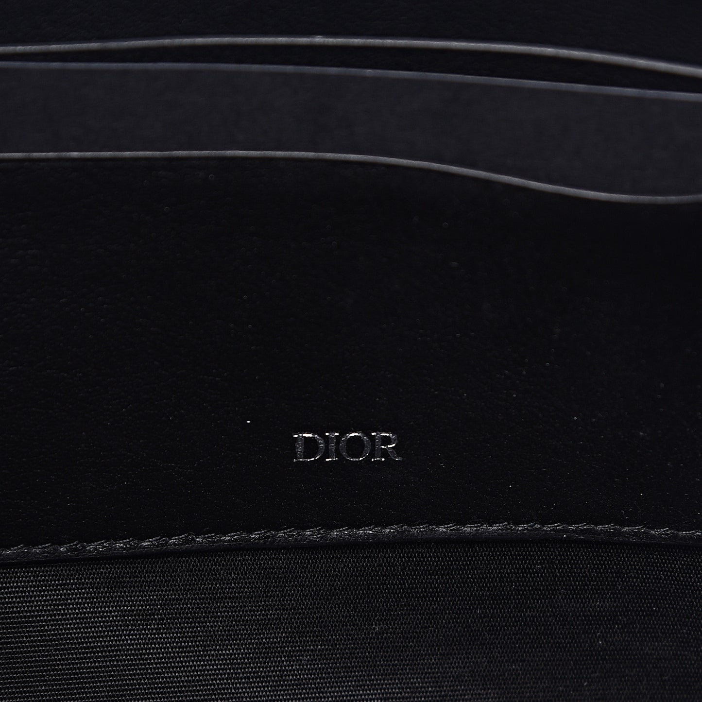 Oblique Pouch Clutch Blue