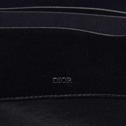 Christian Dior Oblique Pouch Clutch Blue 7 of 8
