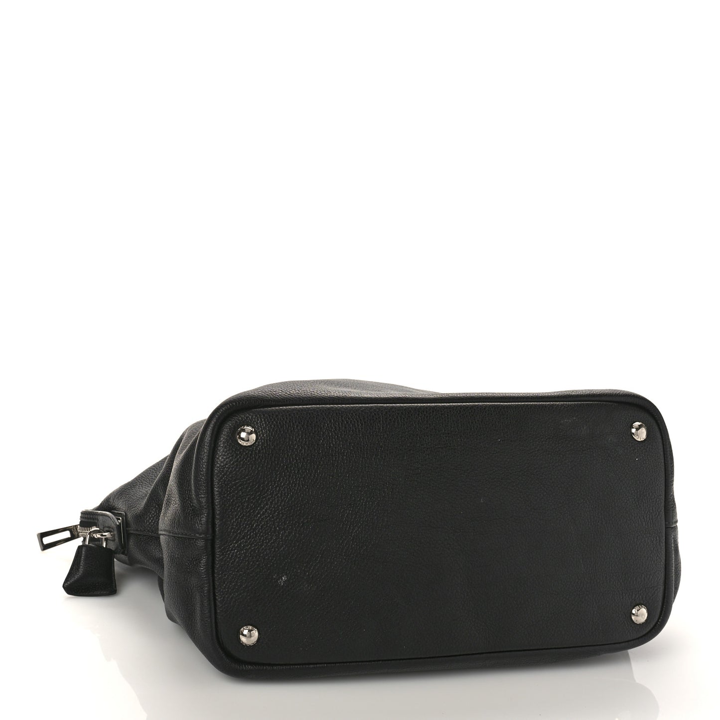 Vitello Daino Tote Black
