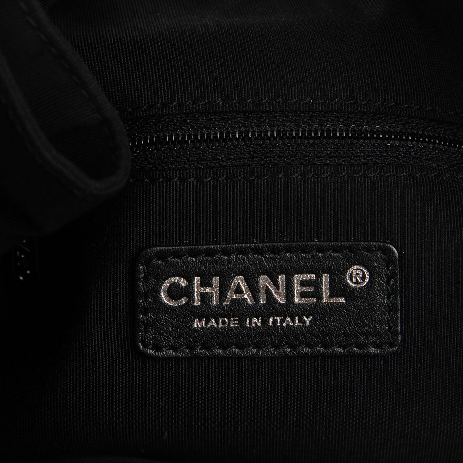 Chanel Vinyl Large Stretch Spirit Cabas Black 6 of 7