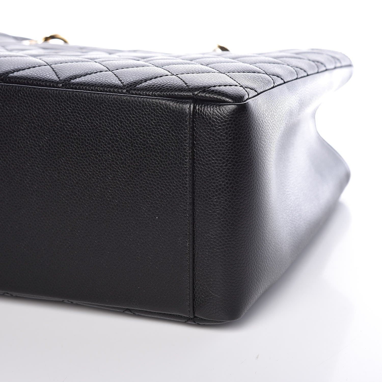 Chanel Caviar Quilted Grand Shopping Tote GST Black 9 of 10