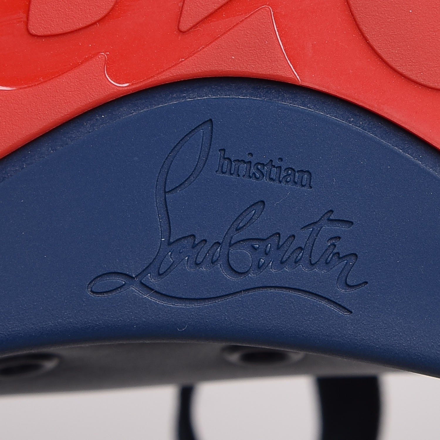 Christian Louboutin Mens Calfskin Louis Flat Sneakers 43.5 Blue 6 of 8