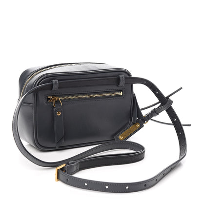 Saint Laurent Calfskin Matelasse Monogram Lou Belt Bag Dark Smog 3 of 11