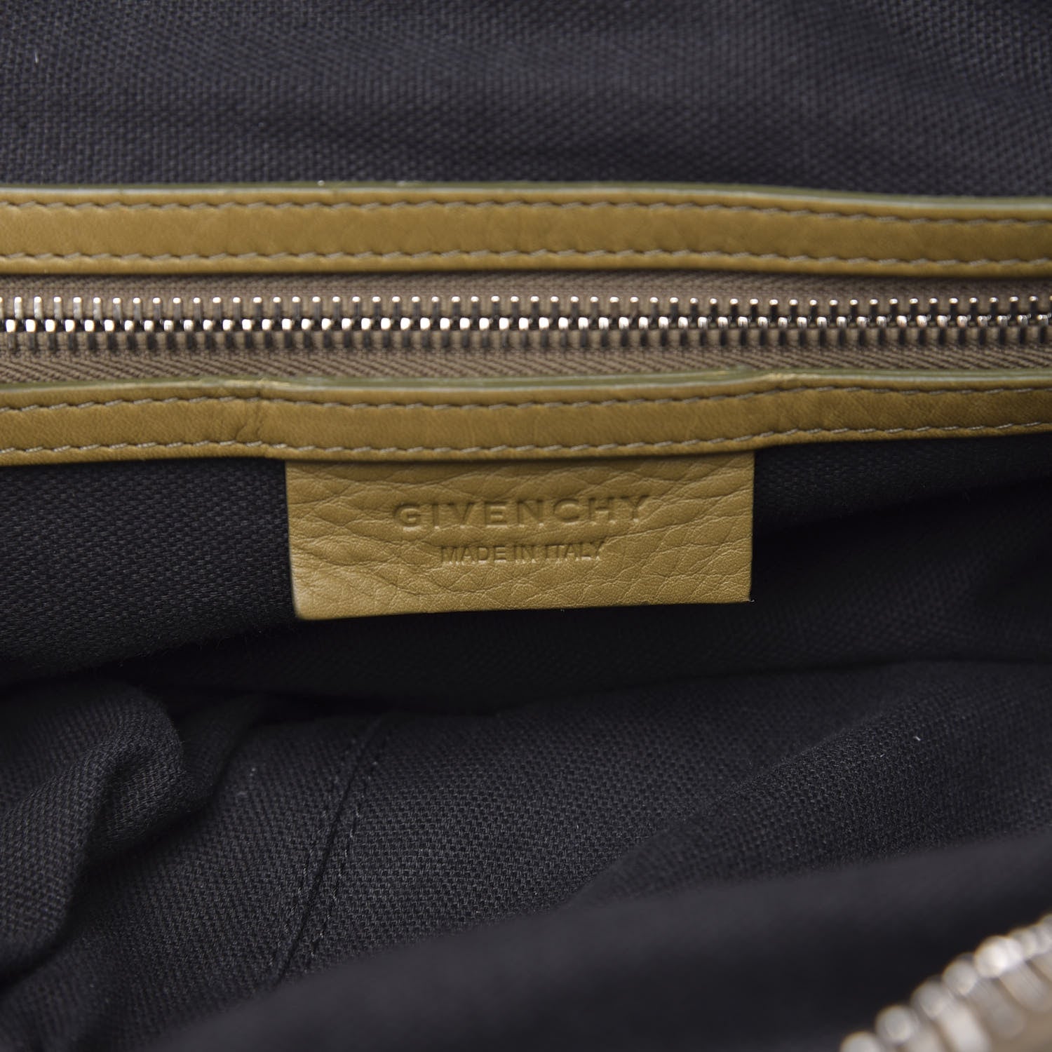 Givenchy Waxy Grained Calfskin Small Nightingale Olive 7 of 12