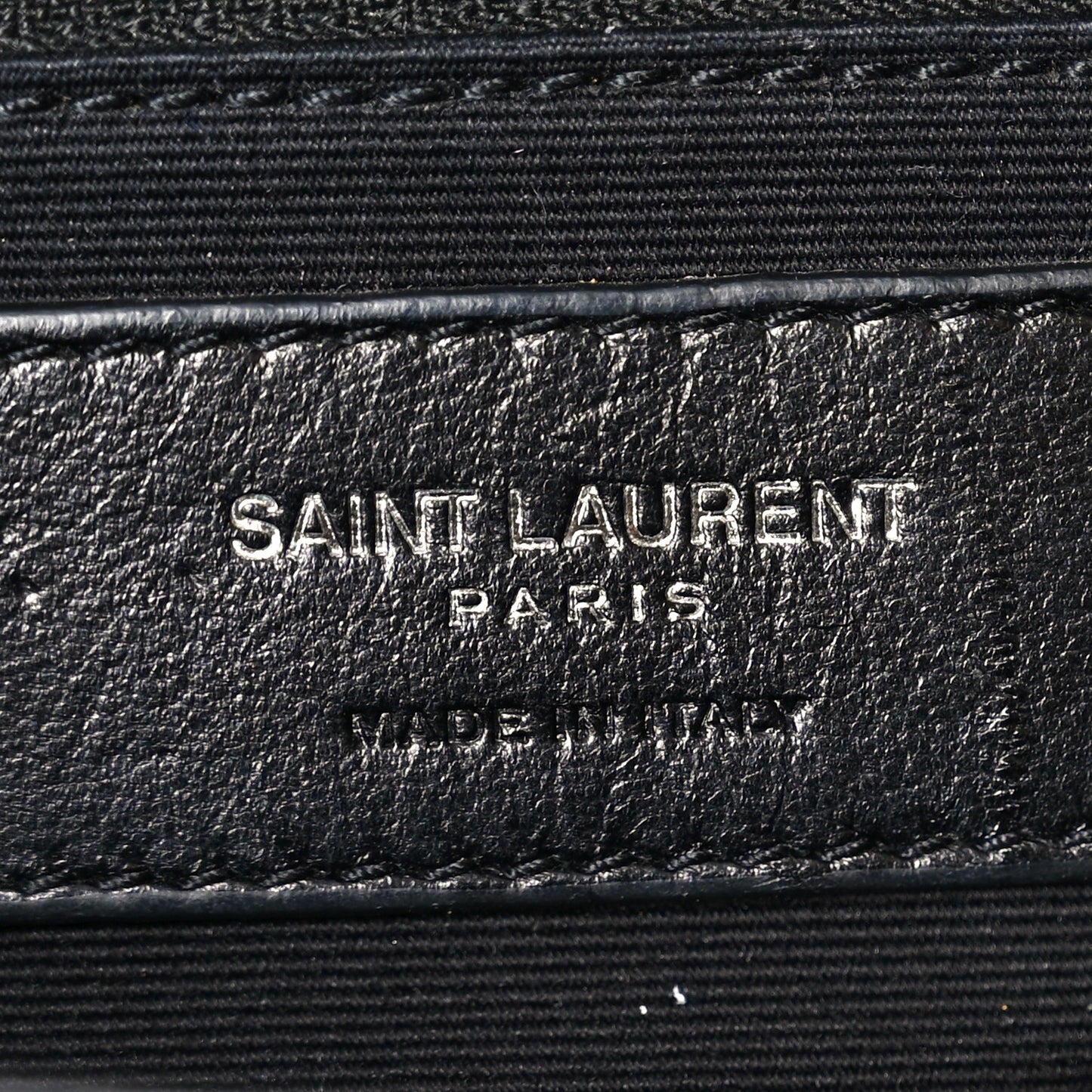 Calfskin Y Quilted Monogram Small Loulou Bowling Bag Black