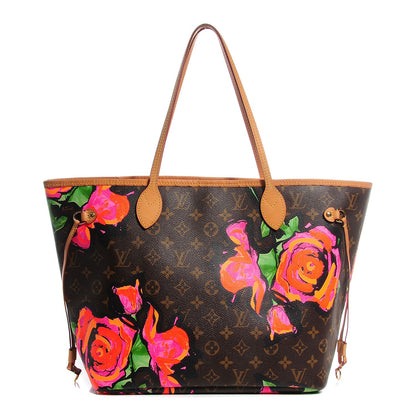 Louis Vuitton Monogram Roses Neverfull MM 1 of 7