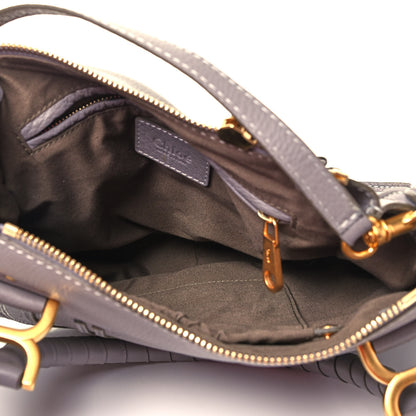 Chloe Calfskin Small Marcie Satchel Cashmere Grey 4 of 8
