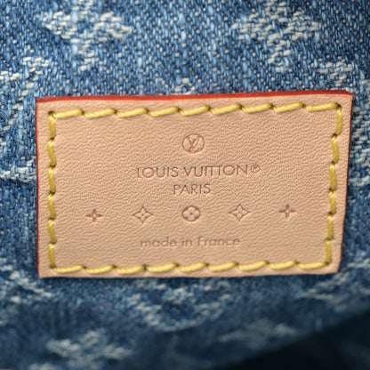 Louis Vuitton Denim Fairfax Pochette Blue 6 of 9