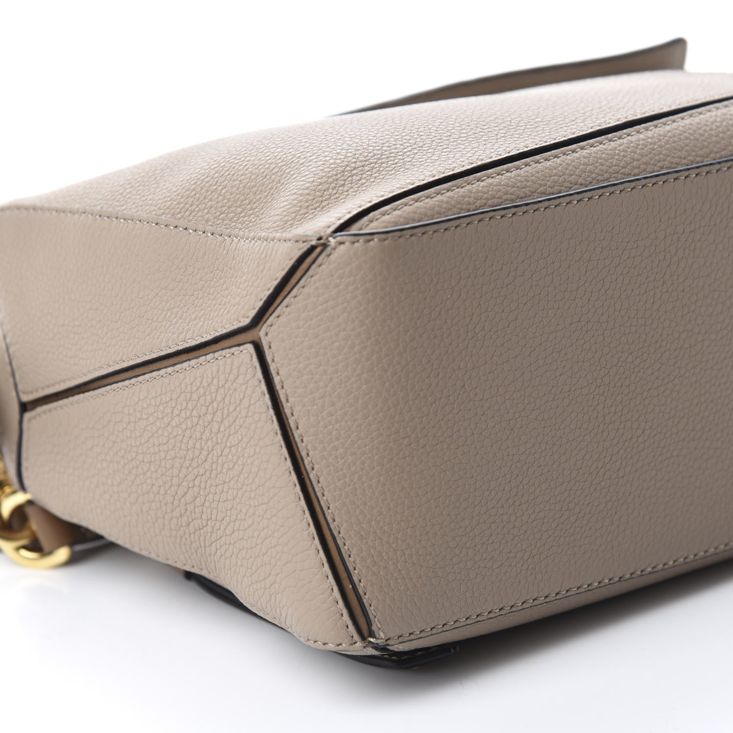 Loewe Grained Calfskin Small Puzzle Bag Sand Mink 6 of 10