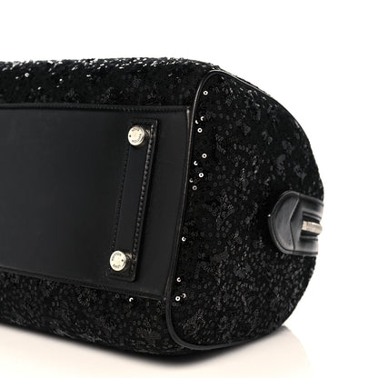 Louis Vuitton Sequin Monogram Sunshine Express Speedy Black 10 of 11