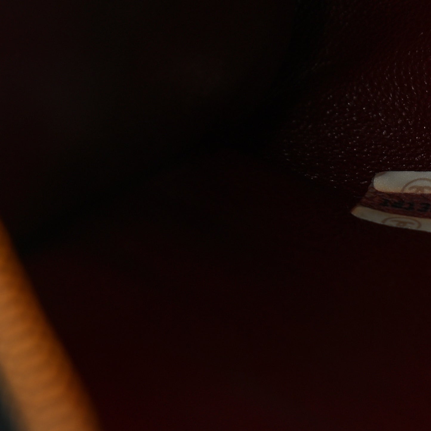 Lambskin Quilted Logo Bowling Bag Black