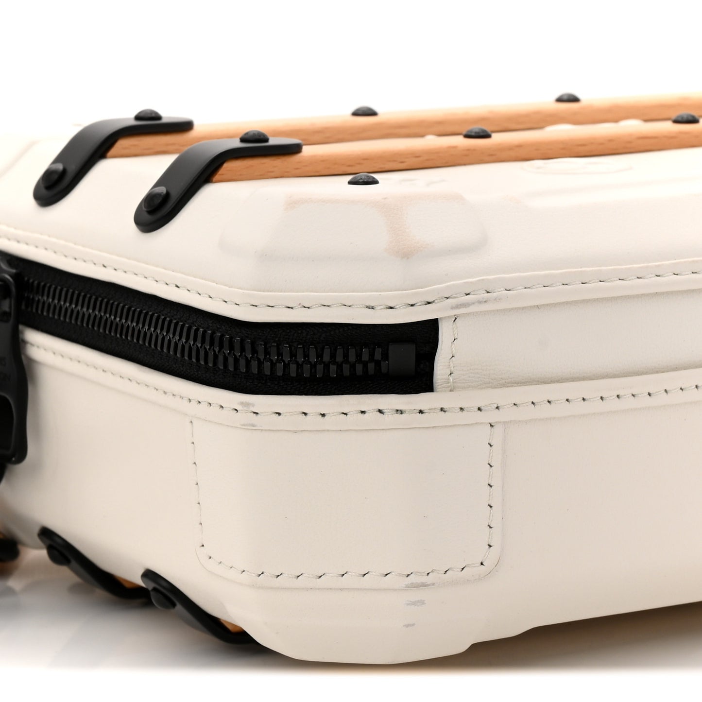 Debossed Monogram Future Trunk White