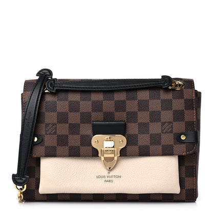 Louis Vuitton Damier Ebene Vavin PM Creme 1 of 9