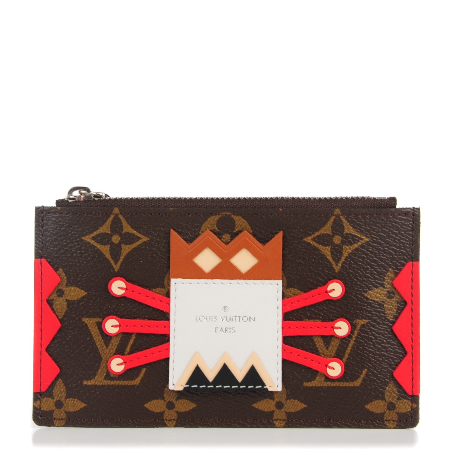 Louis Vuitton Monogram Tribal Key Pouch 1 of 7