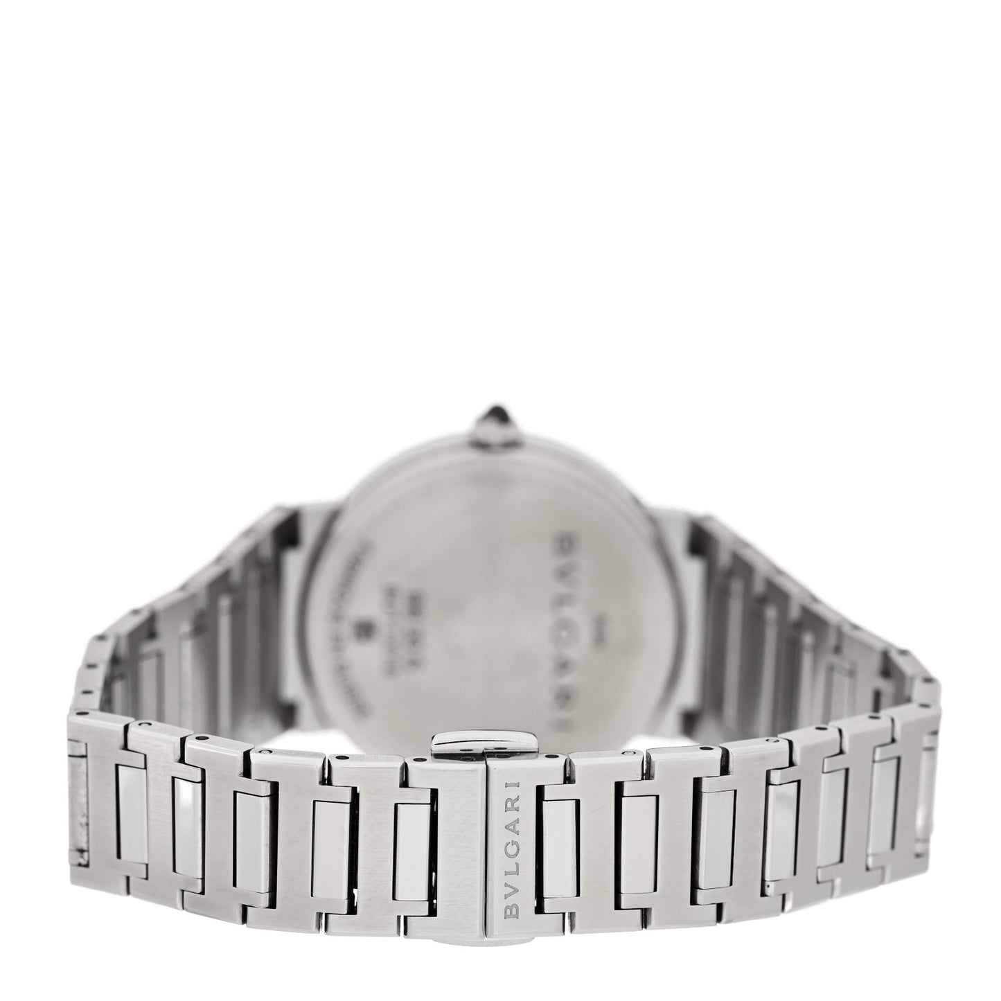 Stainless Steel Diamond 33mm Quartz Watch Silver