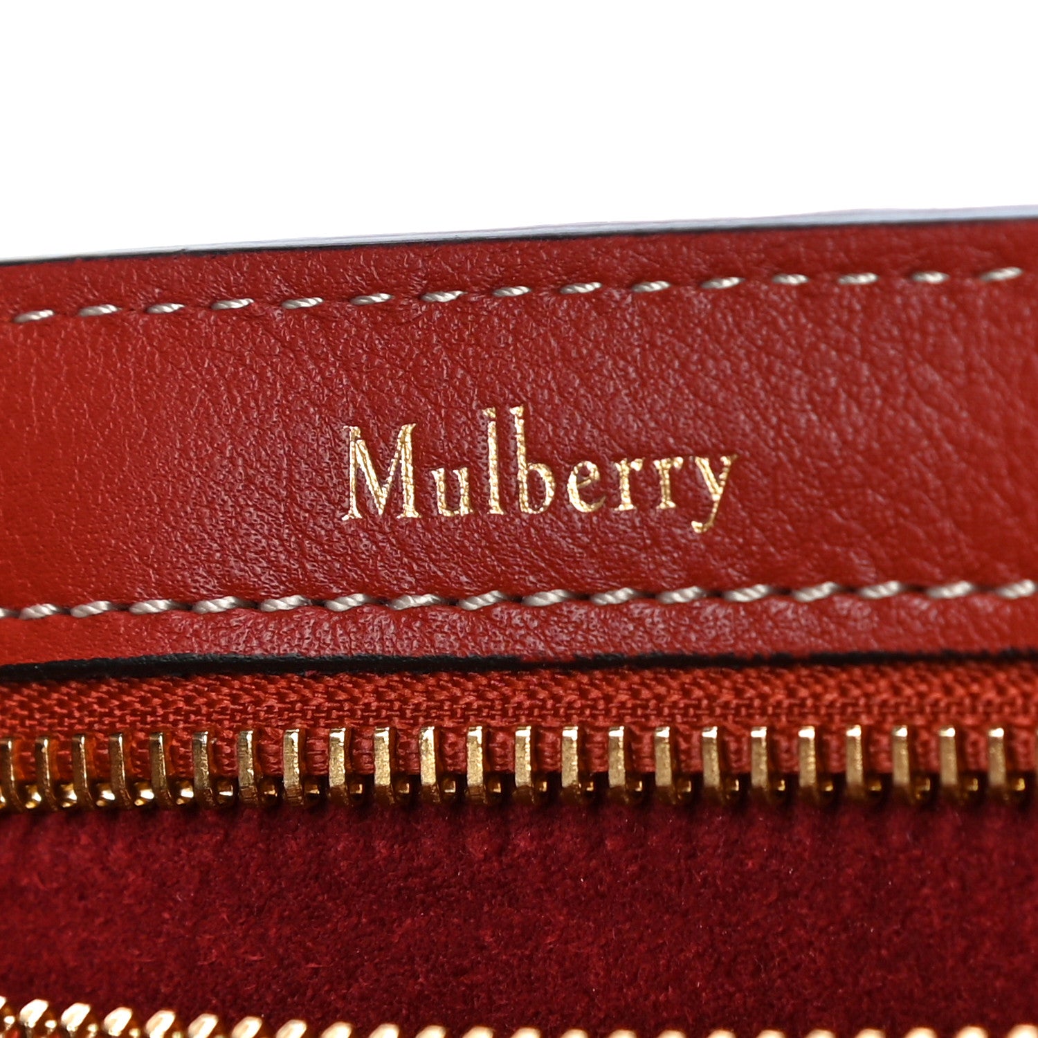 Mulberry Silky Calfskin New Bayswater Rust 5 of 8
