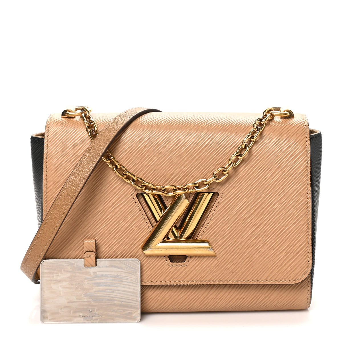 Louis Vuitton Epi Twist Shoulder Bag MM Camel 3 of 10