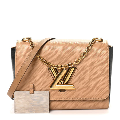 Louis Vuitton Epi Twist Shoulder Bag MM Camel 3 of 10