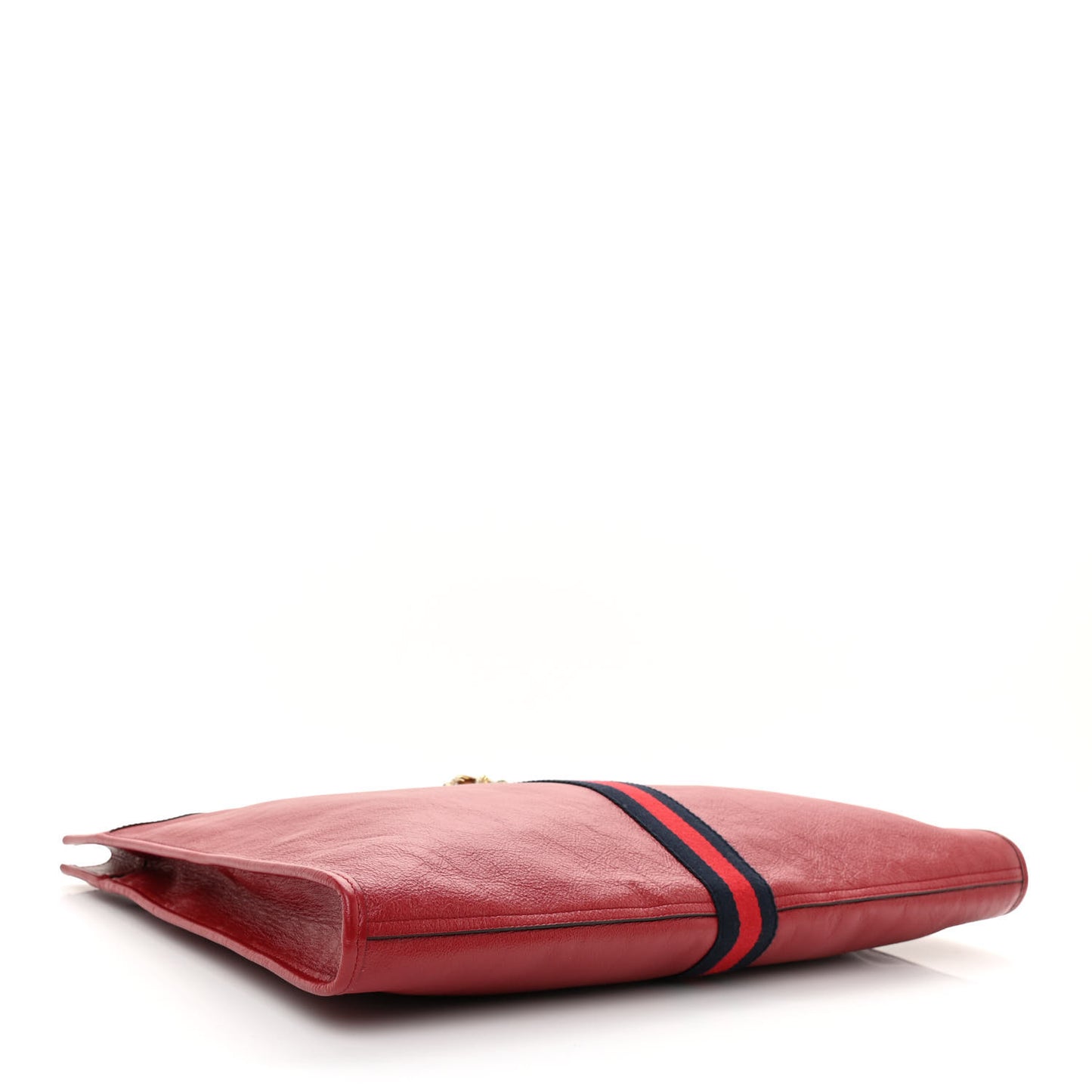 Calfskin Large Rajah Chain Tote Romantic Cherry