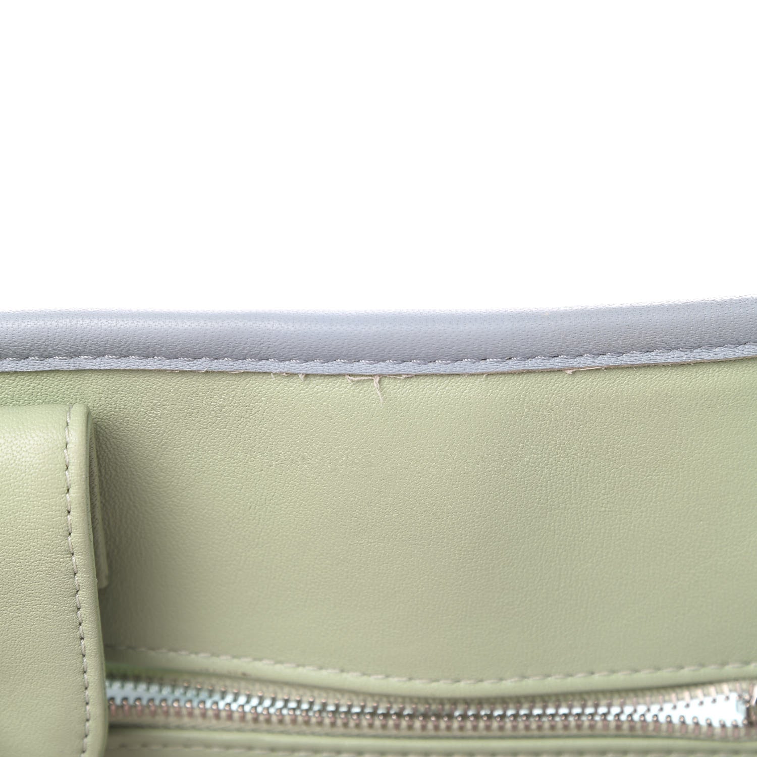 Chanel PVC Lambskin Stitched Medium Coco Splash Shopping Bag Green Pink 15 of 15