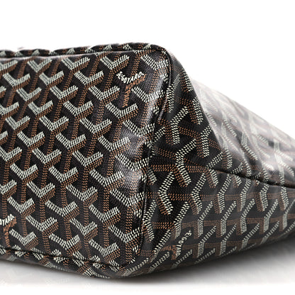Goyard Goyardine Boheme Hobo Black Gold 11 of 12
