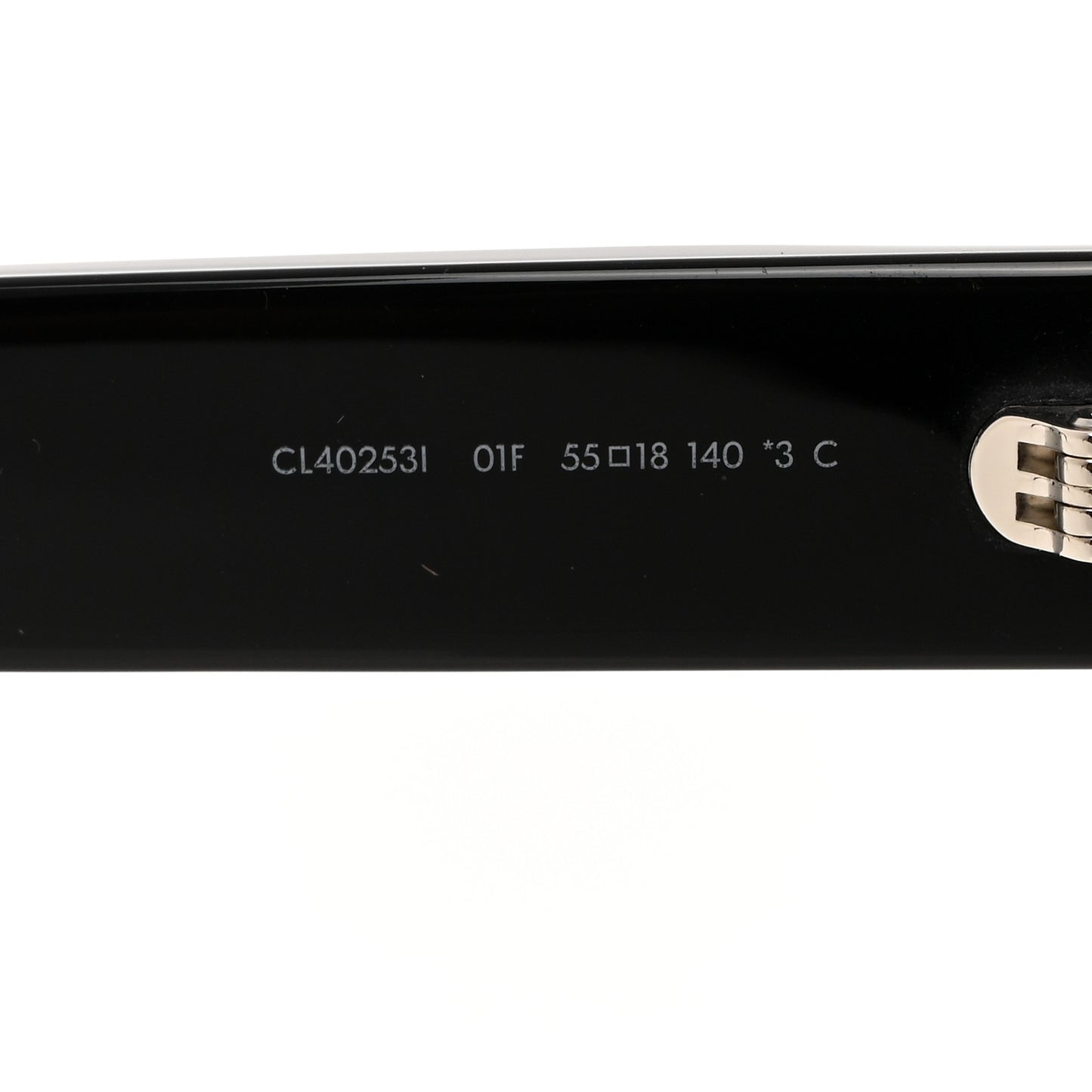 Acetate Triomphe Sunglasses CL 40253I Black