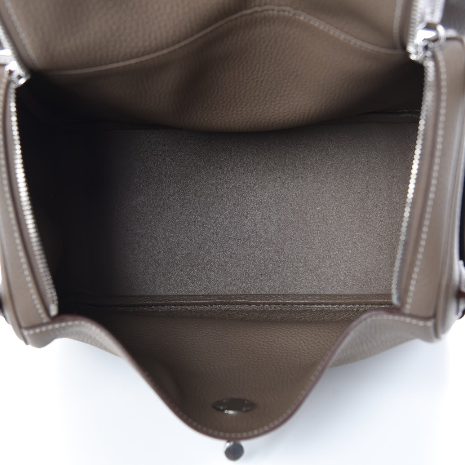 Hermes Taurillon Clemence Lindy 30 Etoupe 5 of 8