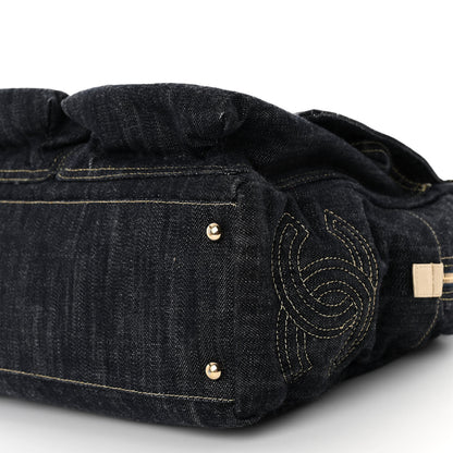 Chanel Denim CC Double Pocket Shoulder Bag 9 of 9